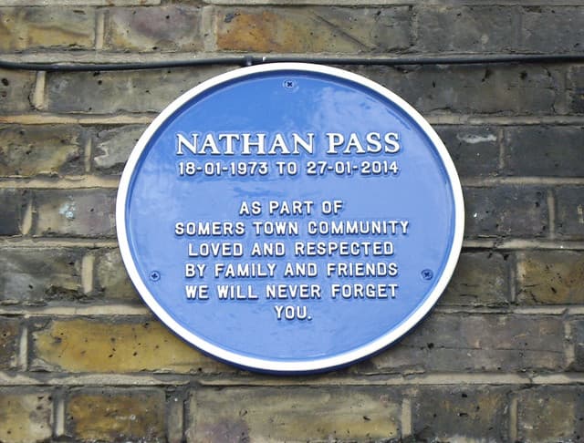 Nathan Pass blue plaque