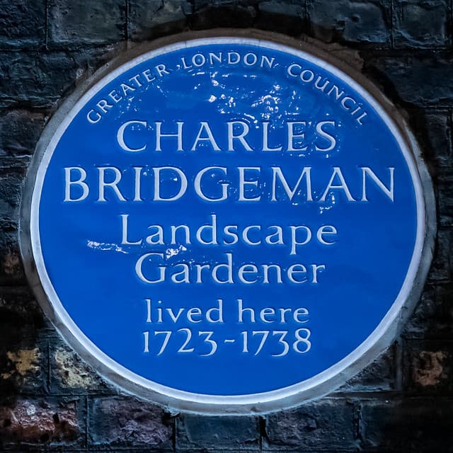 Charles Bridgeman blue plaque