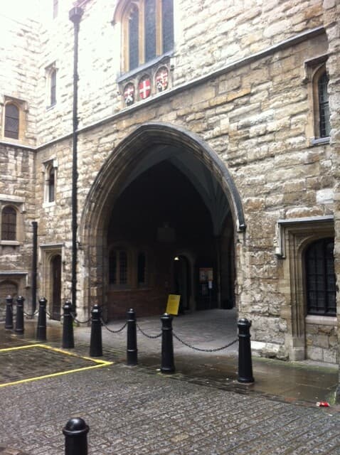 St John's Gate plaque