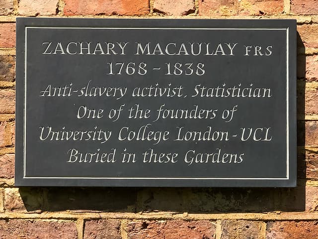 Zachery MaCaulay black plaque