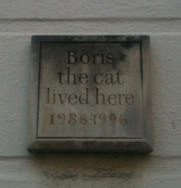 Boris stone plaque
