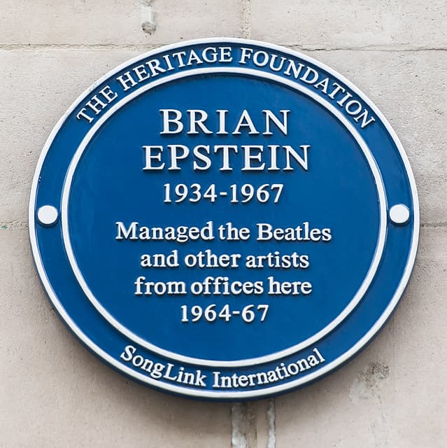 Brian Epstein blue plaque