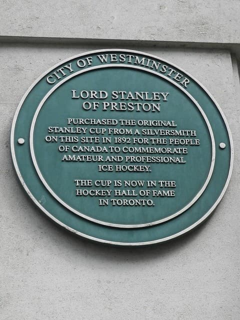 Frederick Stanley green plaque