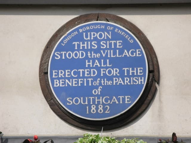 Blue plaque № 6480