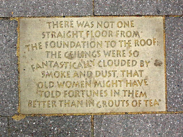 There plaque