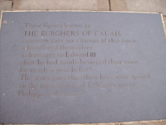 Burghers of Calais Sculpture