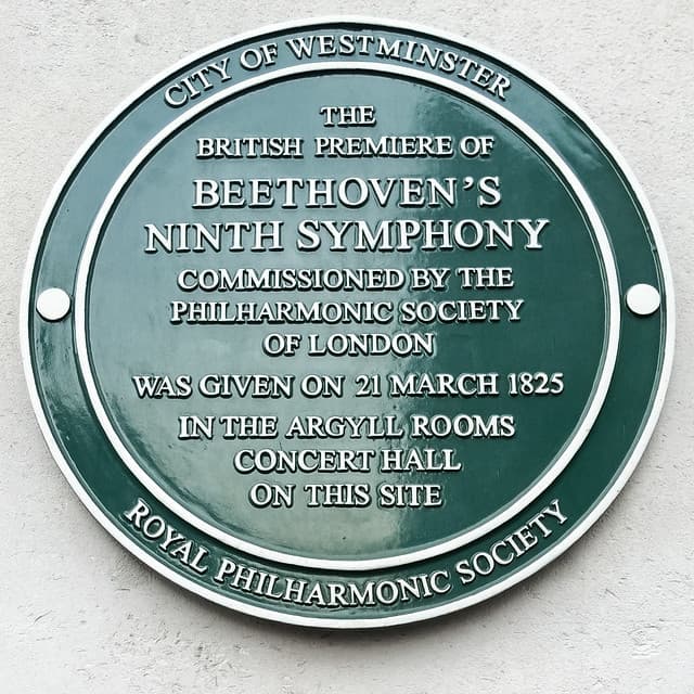 Beethoven's Ninth Symphony British Premiere