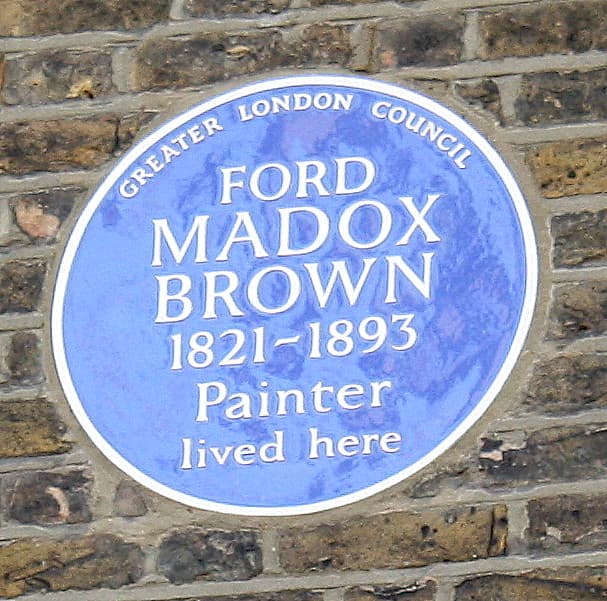 Ford Madox Brown blue plaque