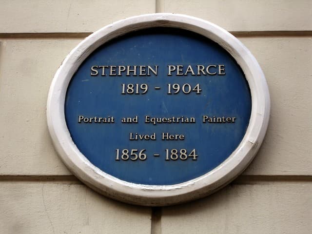 Stephen Pearce blue plaque