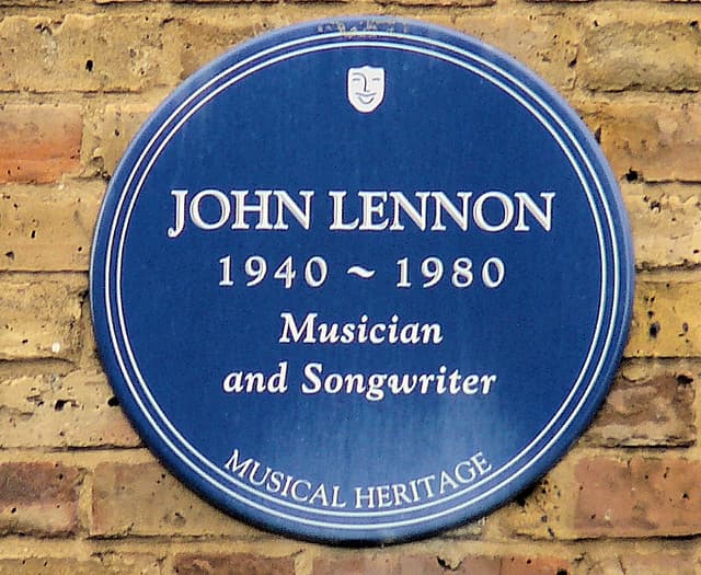 John Lennon blue plaque