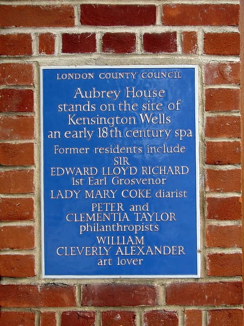Richard Grosvenor, Mary Coke, Peter Taylor, Clementia Taylor, and 1 other