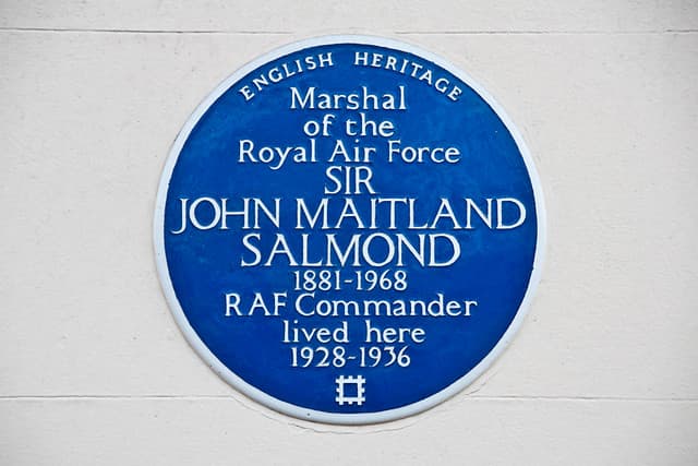 John Salmond blue plaque