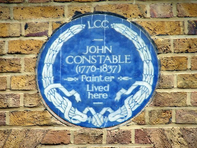 John Constable blue plaque