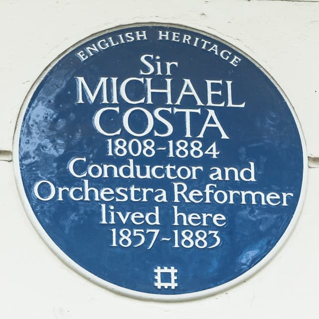 Michael Costa blue plaque