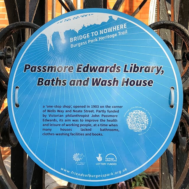 John Passmore Edwards blue plaque