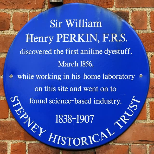 William Henry Perkin blue plaque