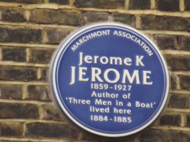 Jerome K. Jerome blue plaque