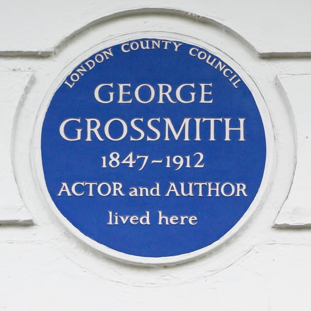 George Grossmith blue plaque