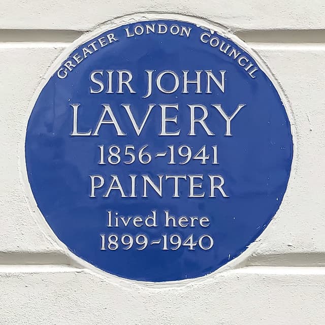 John Lavery blue plaque