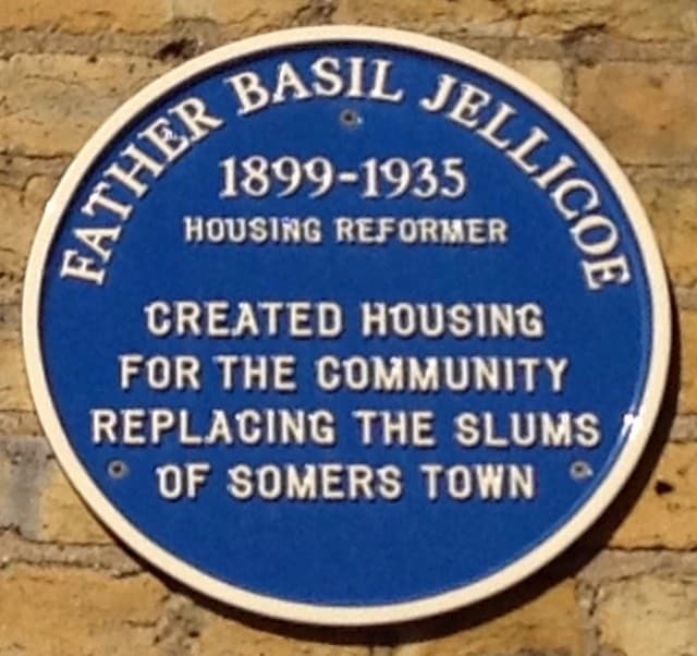 Basil Jellicoe blue plaque