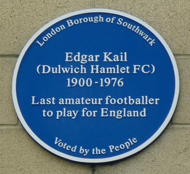 Edgar Kail blue plaque