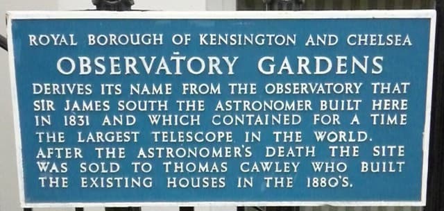 James South and Thomas Cawley blue plaque