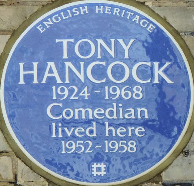 Tony Hancock blue plaque