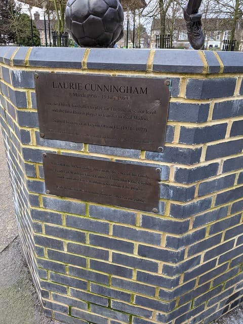 Laurence Cunningham bronze plaque