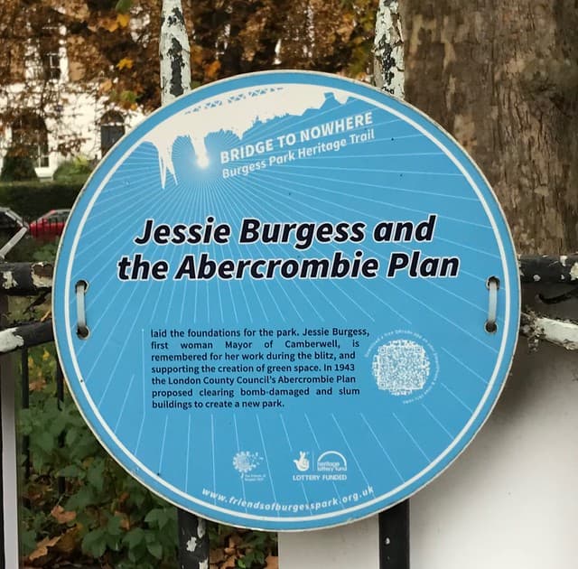 Jessie Burgess blue plaque