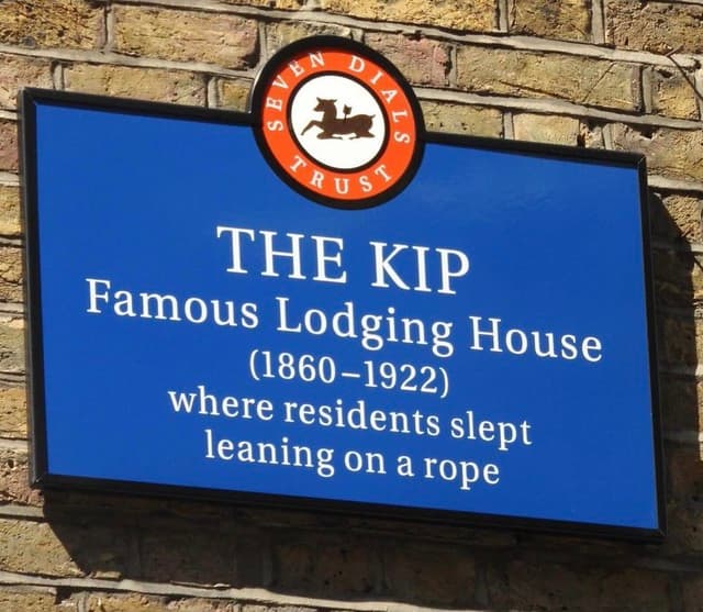 The Kip blue plaque