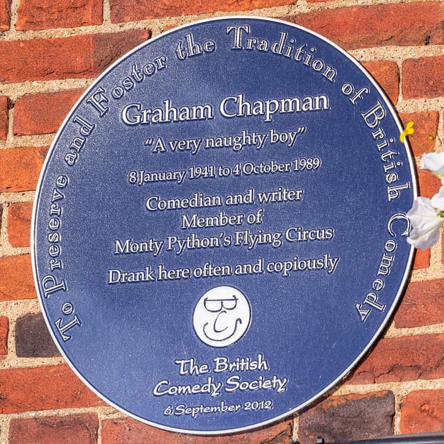 Graham Chapman blue plaque