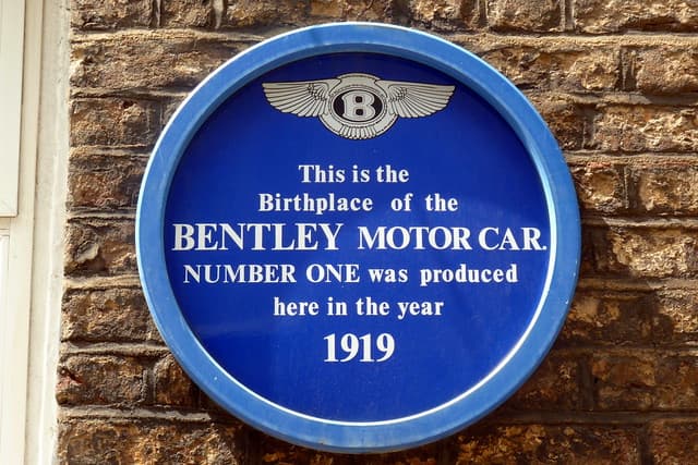 Blue plaque № 6766