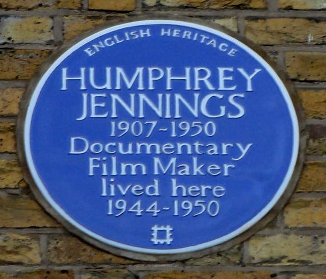 Humphrey Jennings blue plaque