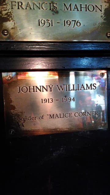 Johnny Williams, Malice Corner Founder