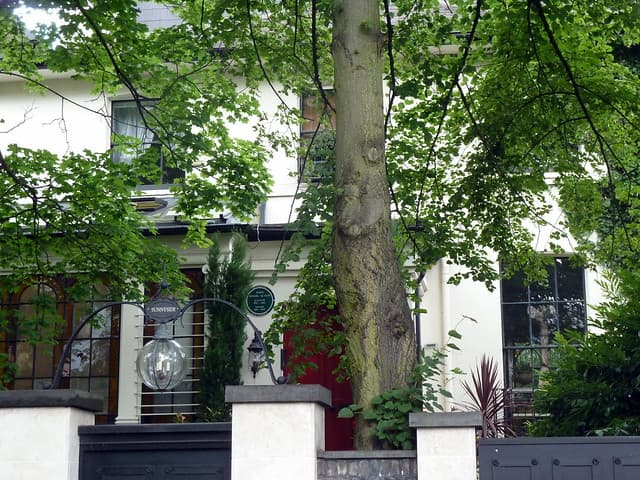 John Adams-Acton green plaque
