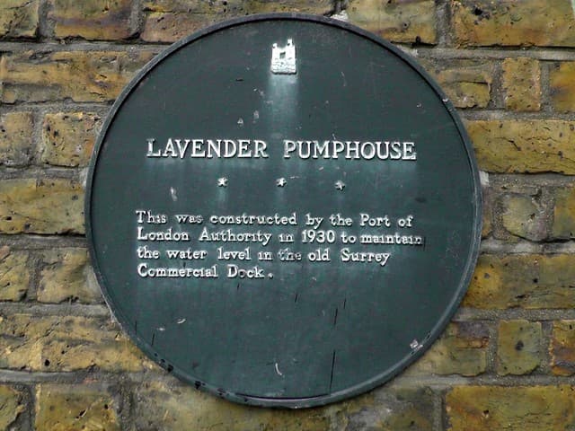 Black plaque № 11309