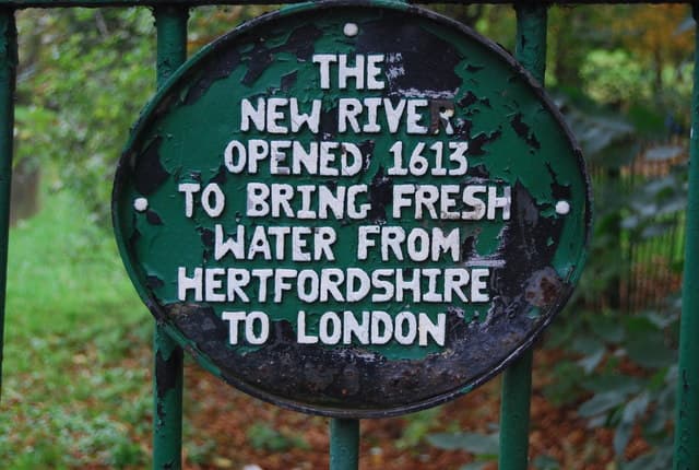 New River green plaque