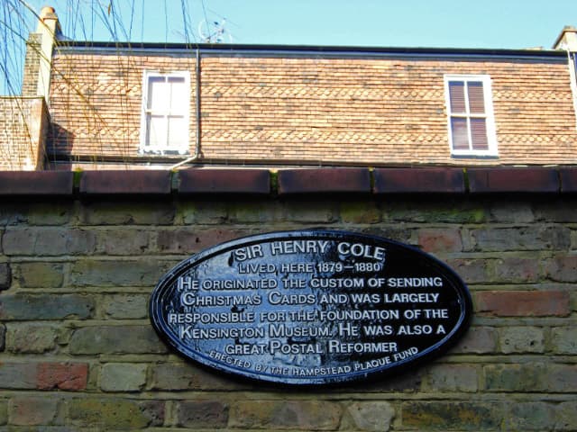 Henry Cole blue plaque